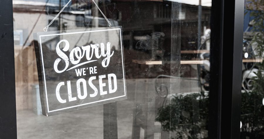We Are Closed until May